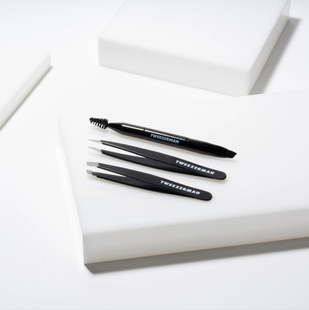 NIB Black Brow Shaping Set